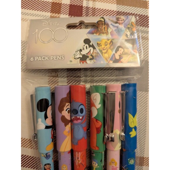 Disney 100 Year Anniversary Pen Set BallPoint Multi Character Set - Picture 2 of 3